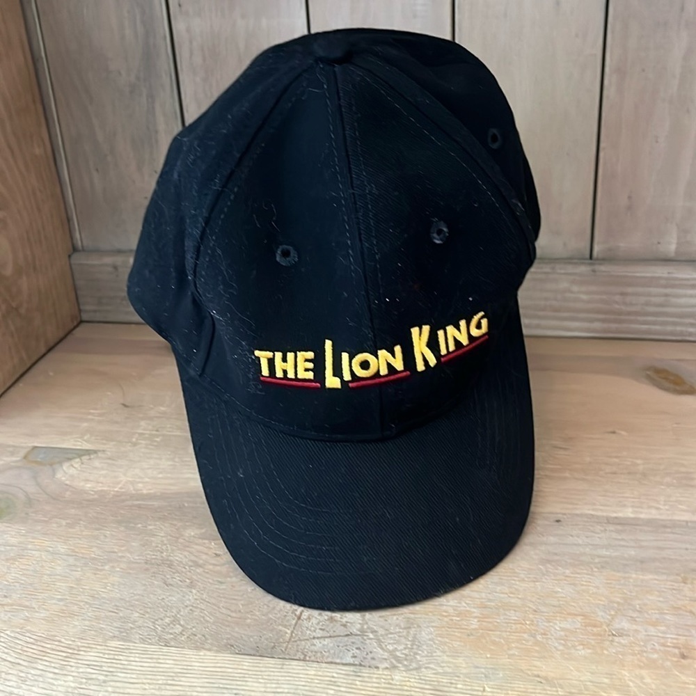 Lion King Musical Vip Cap Baseball Hat Broadway Disney Black